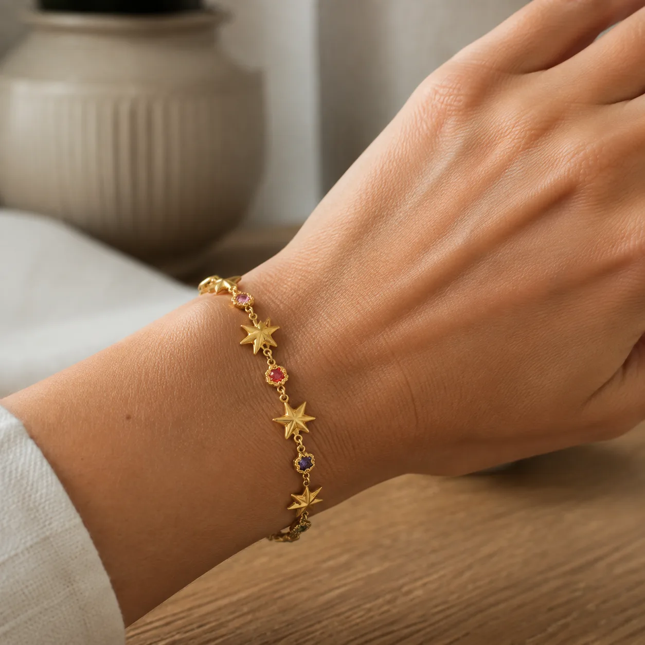 Star Charm Bracelet source image 2